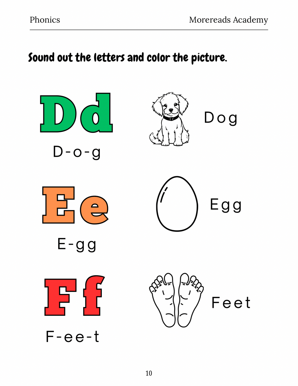 1st Grade Phonics, Reading & Writing