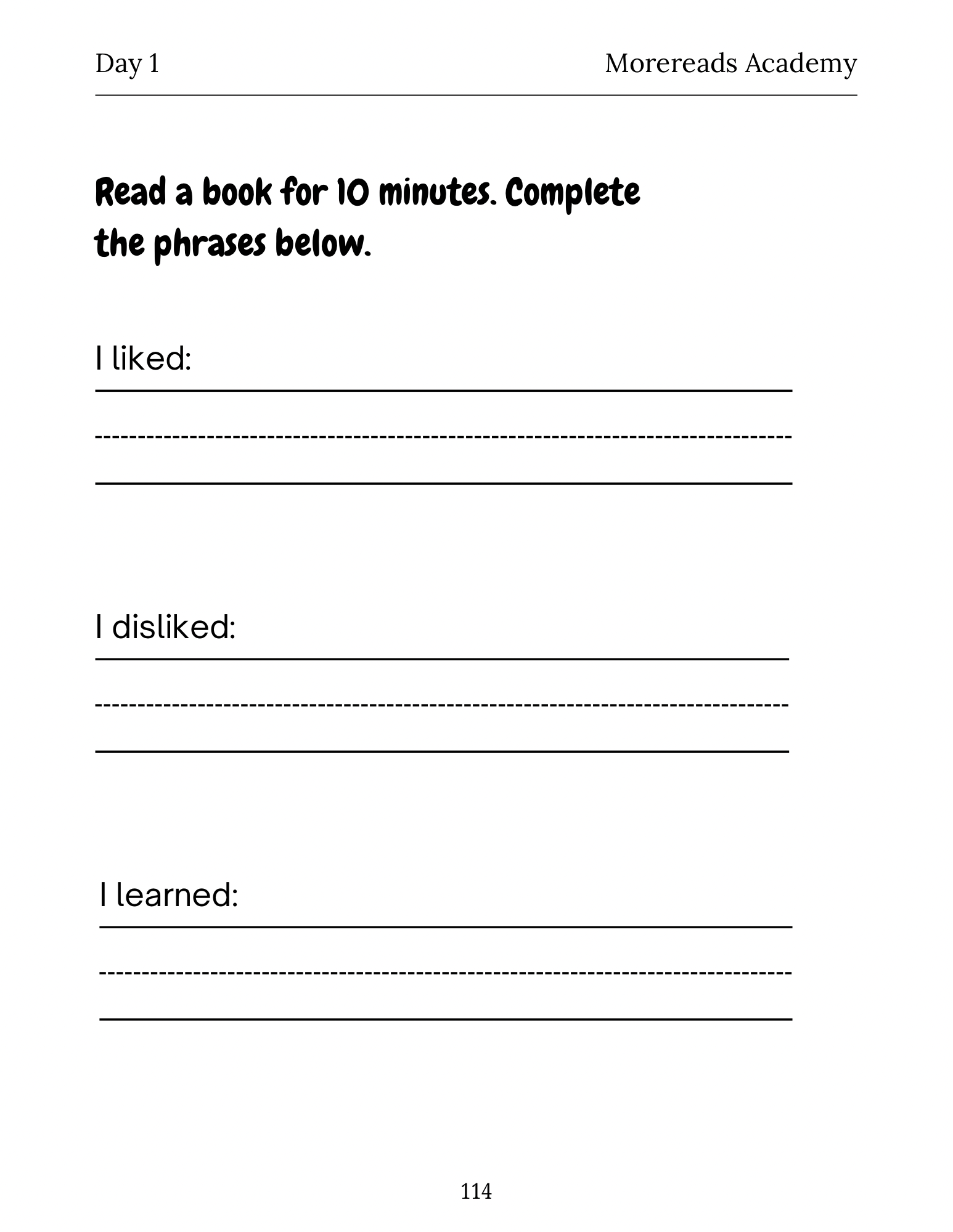 1st Grade Phonics, Reading & Writing