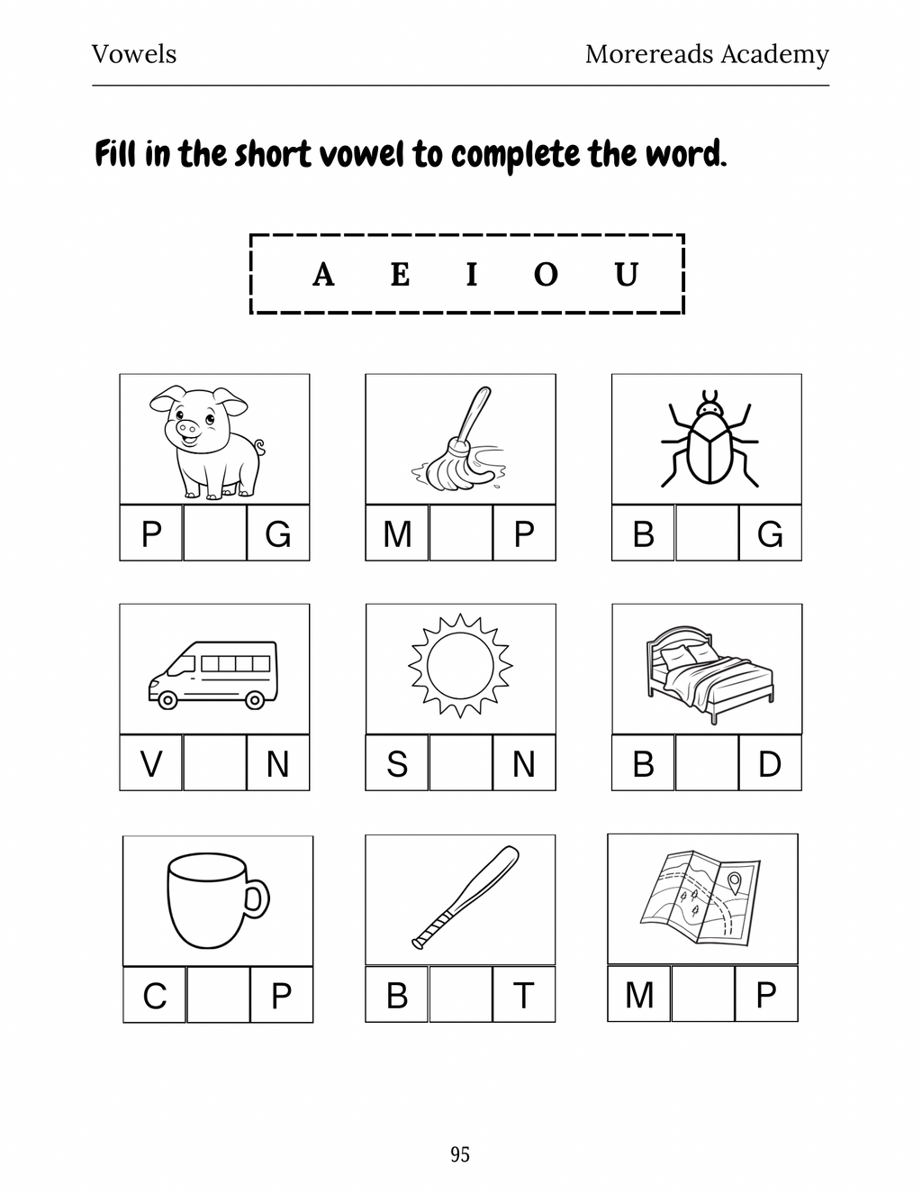 1st Grade Phonics, Reading & Writing