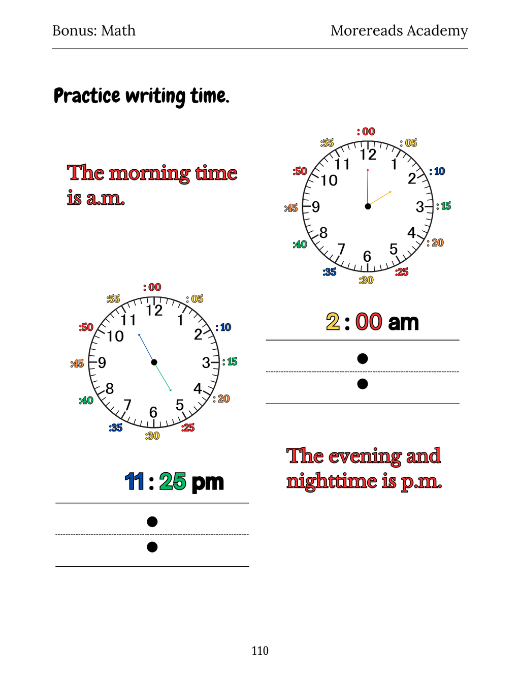 2nd Grade Grammar, Reading & Writing