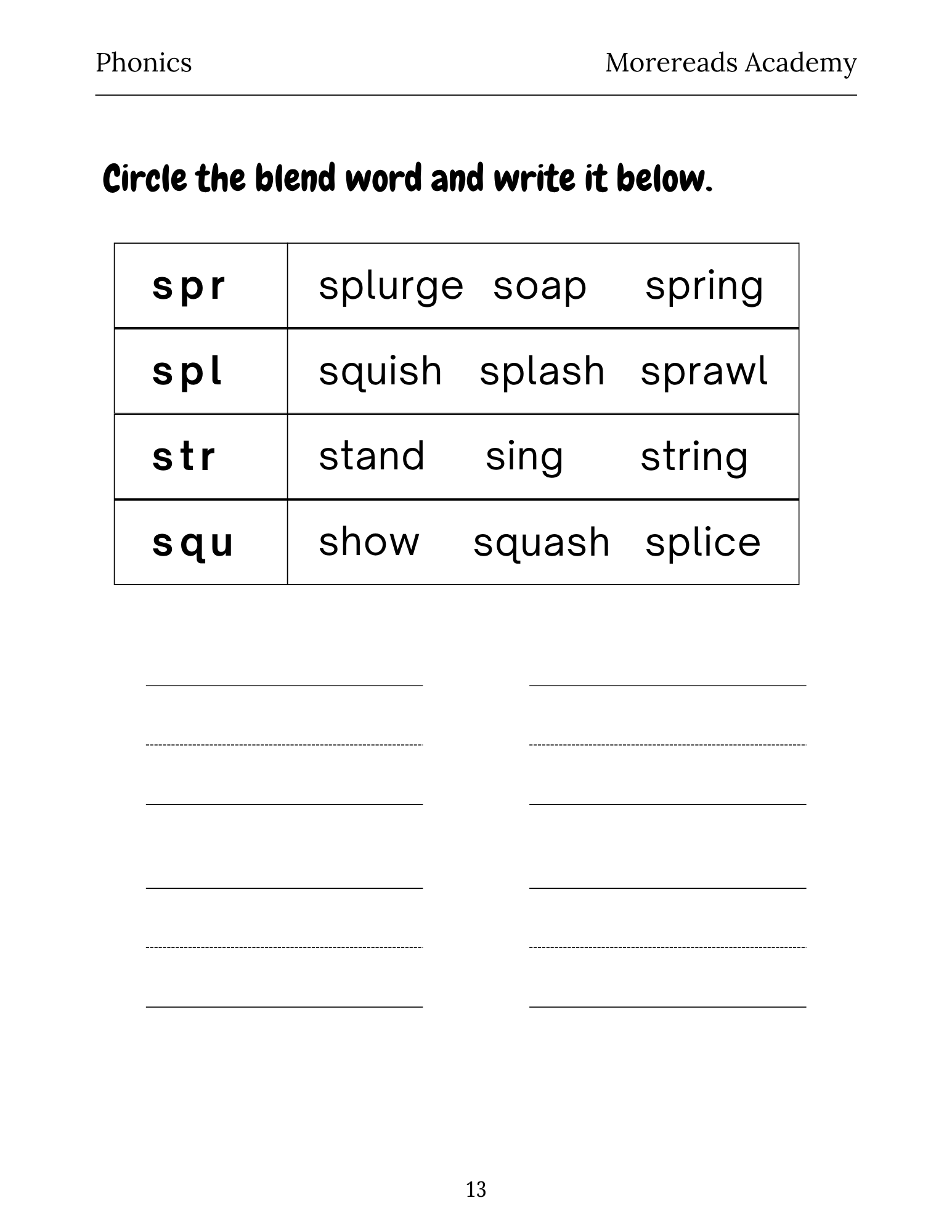 2nd Grade Grammar, Reading & Writing