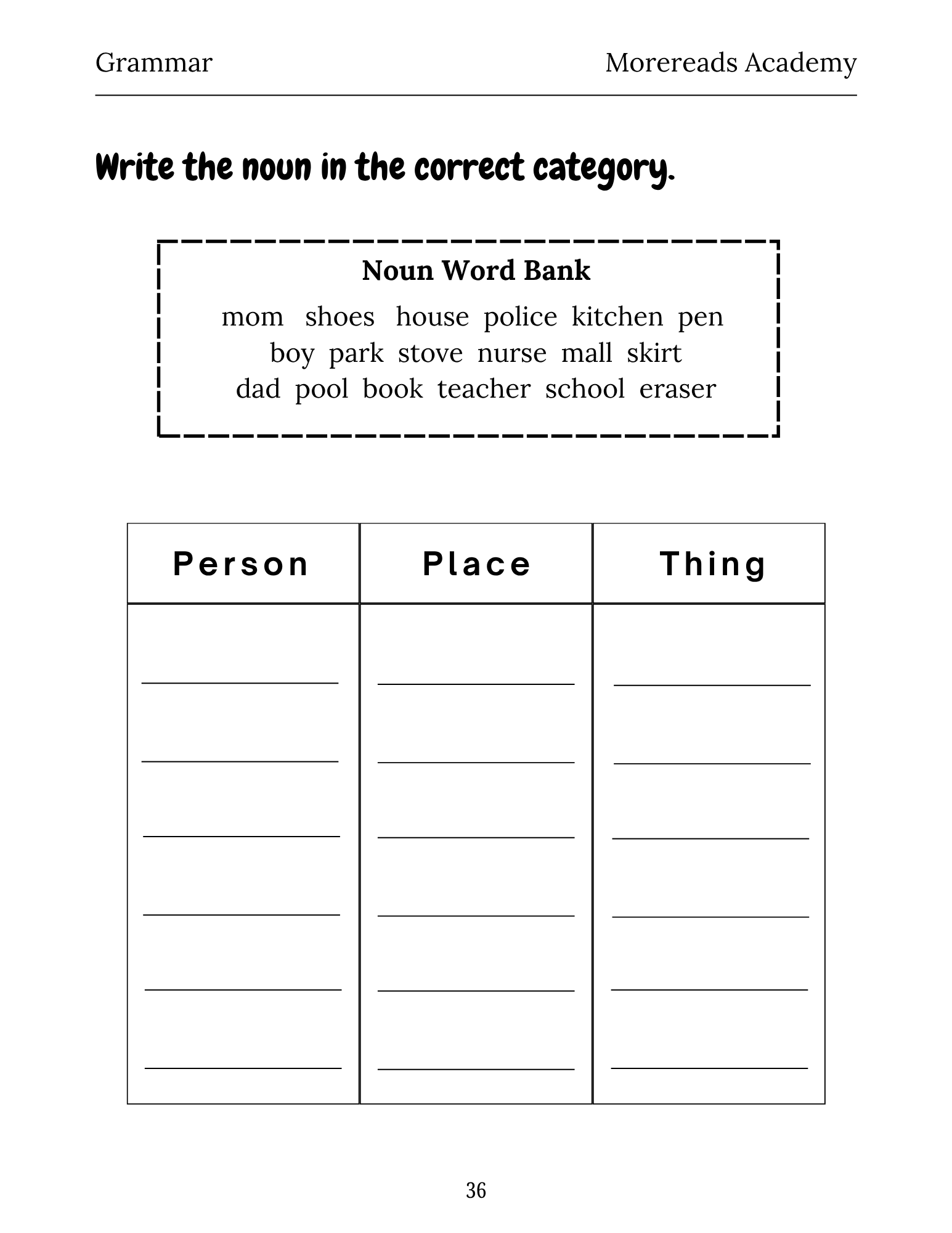 2nd Grade Grammar, Reading & Writing