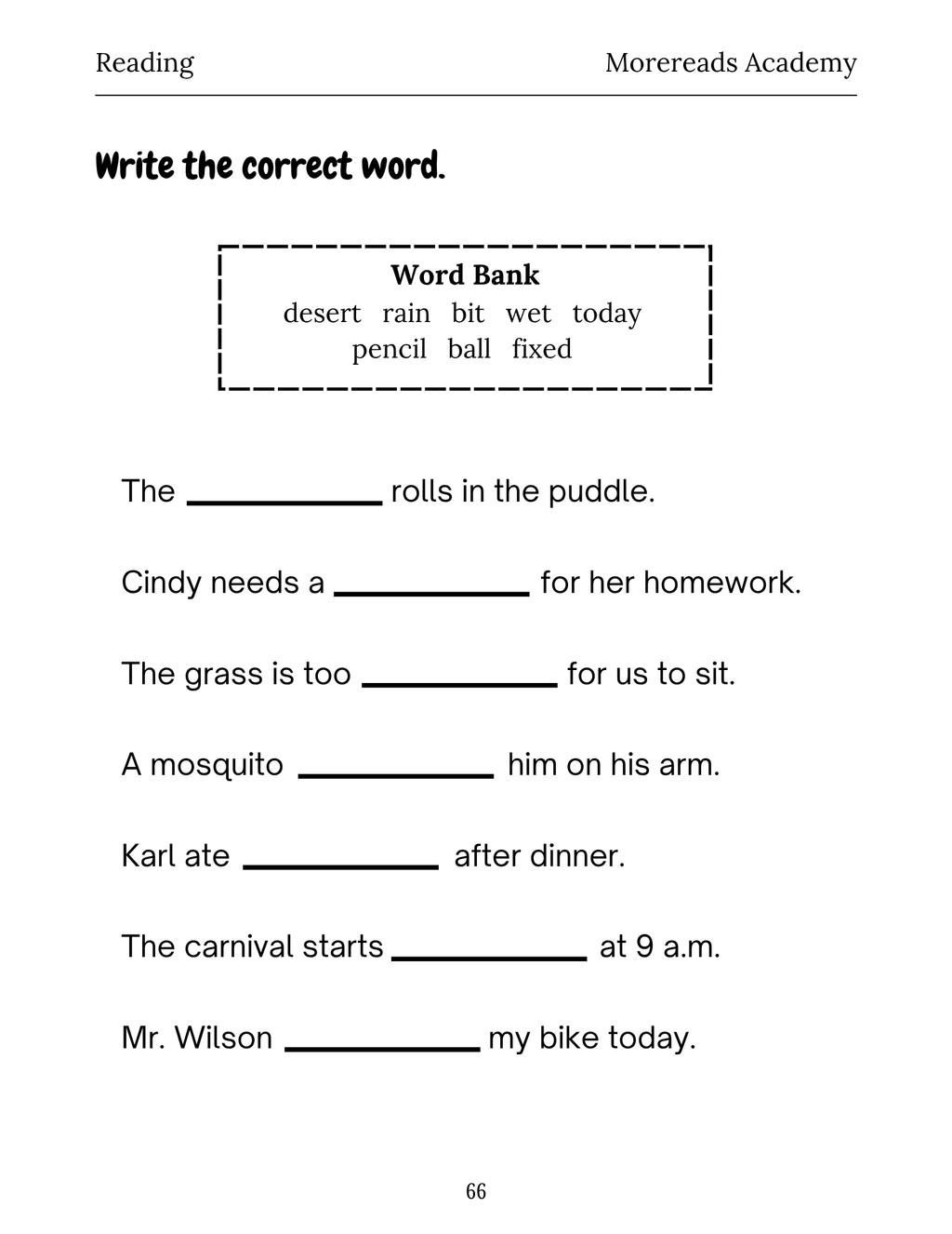 2nd Grade Grammar, Reading & Writing