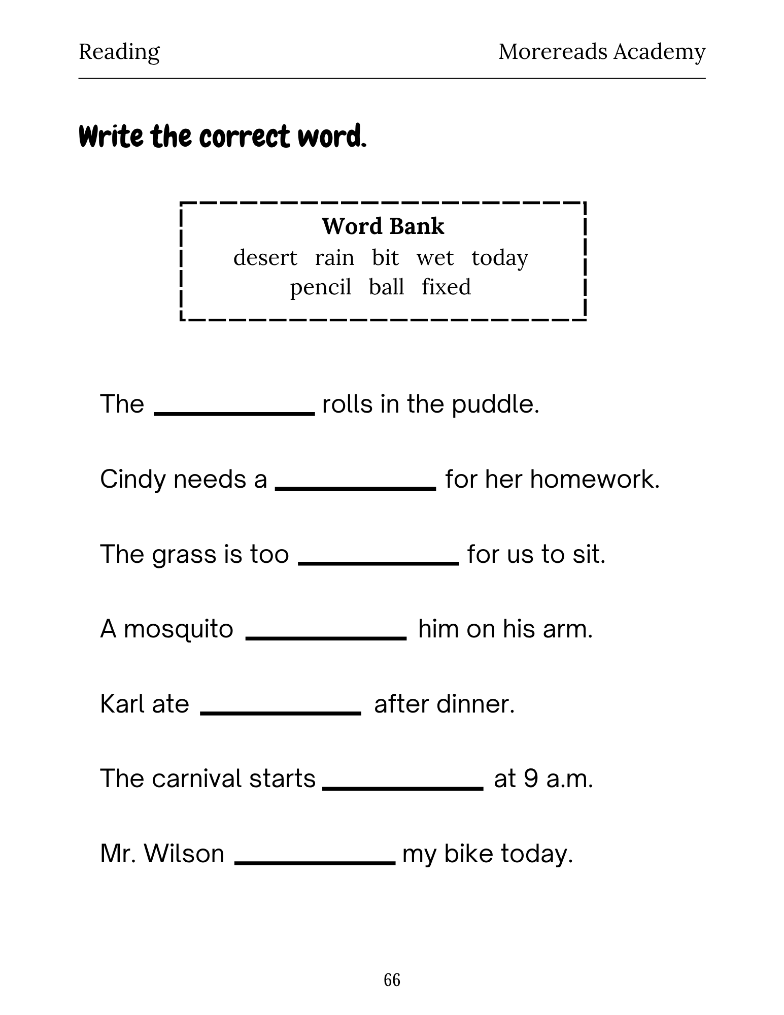2nd Grade Grammar, Reading & Writing