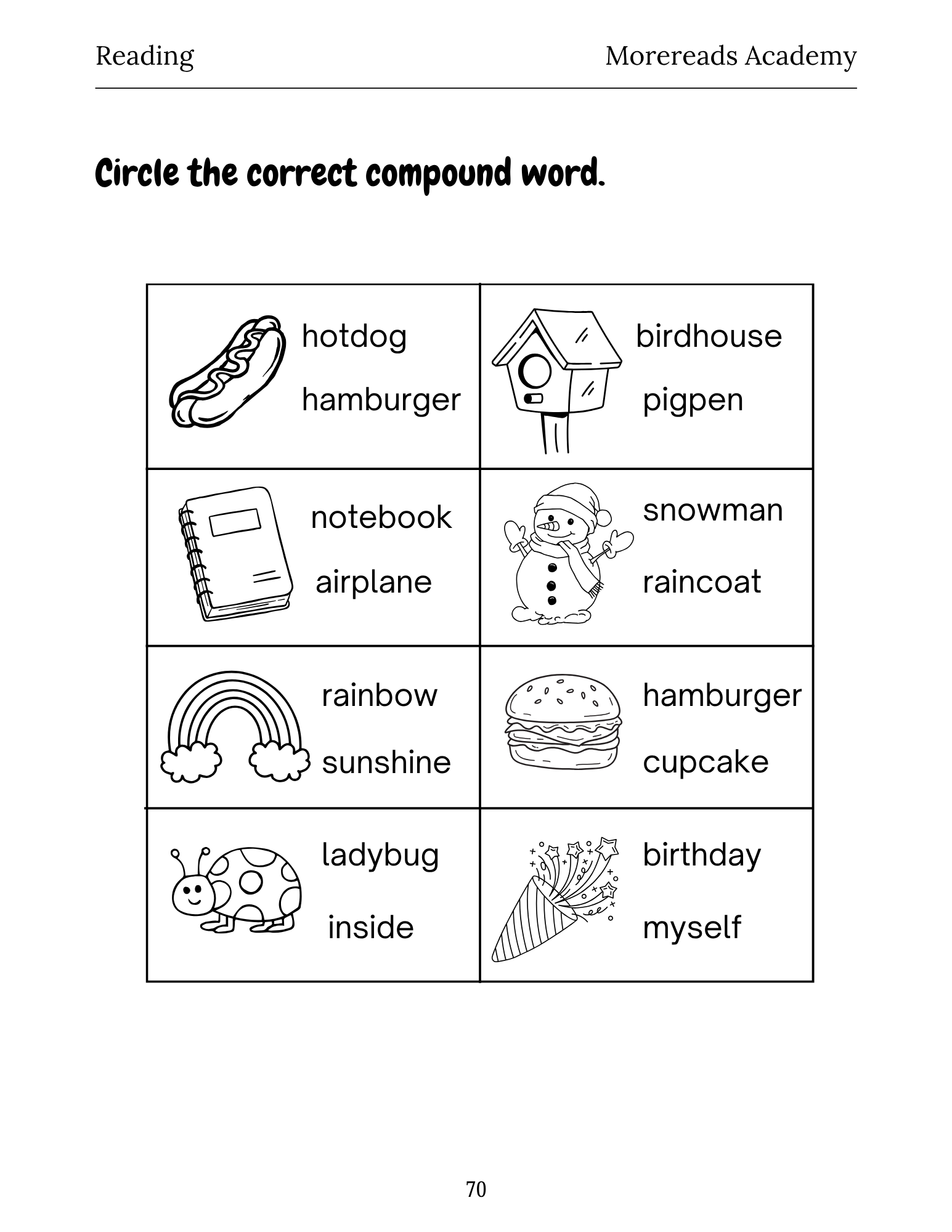 2nd Grade Grammar, Reading & Writing