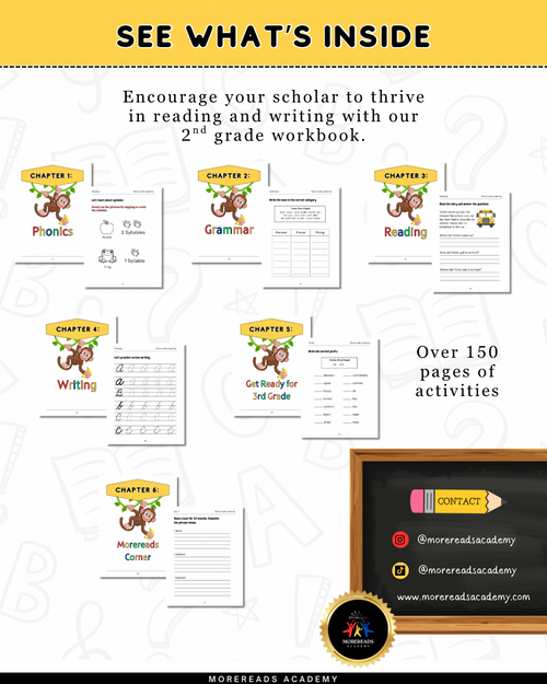 2nd Grade Grammar, Reading & Writing